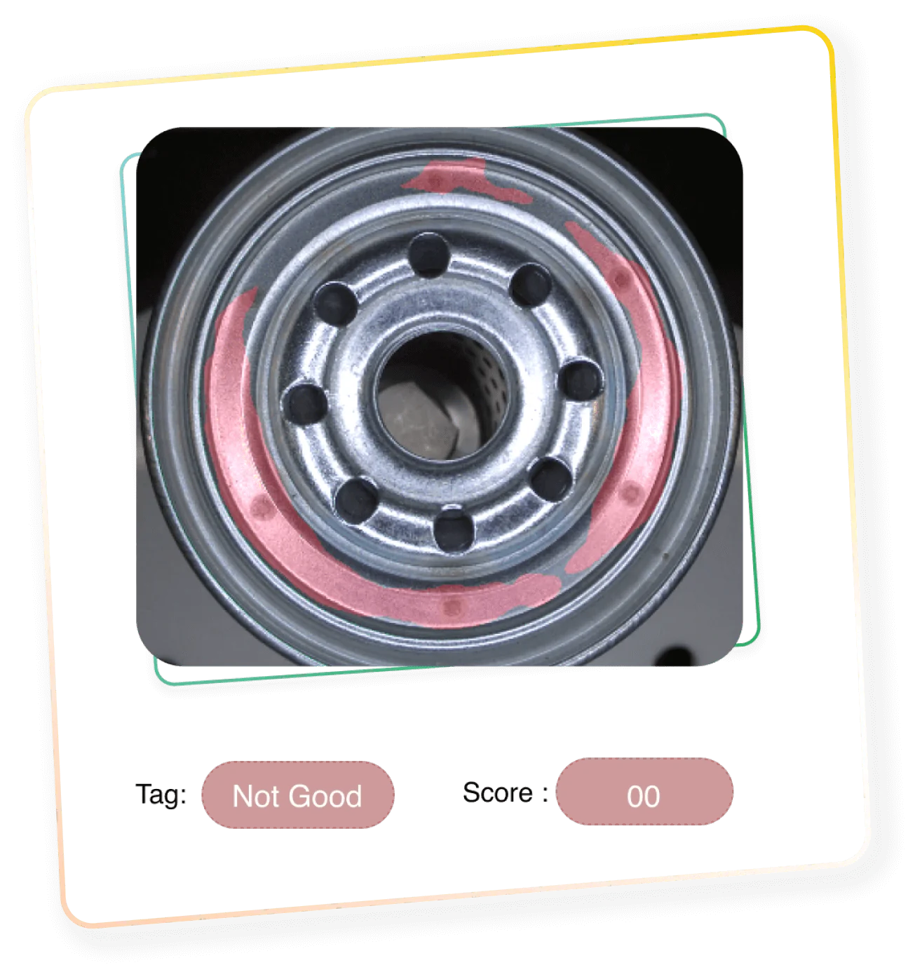 NG part of oil filter