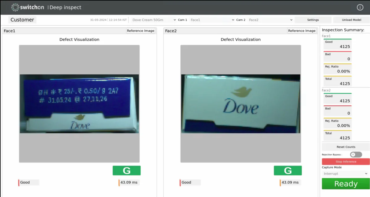 soap pack inspection