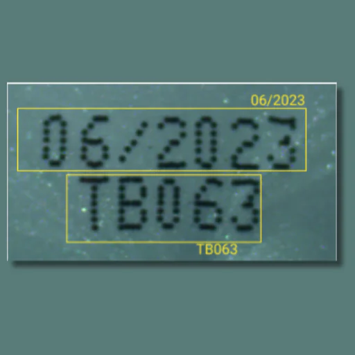 Date and batch code recognition AI for manufacturers