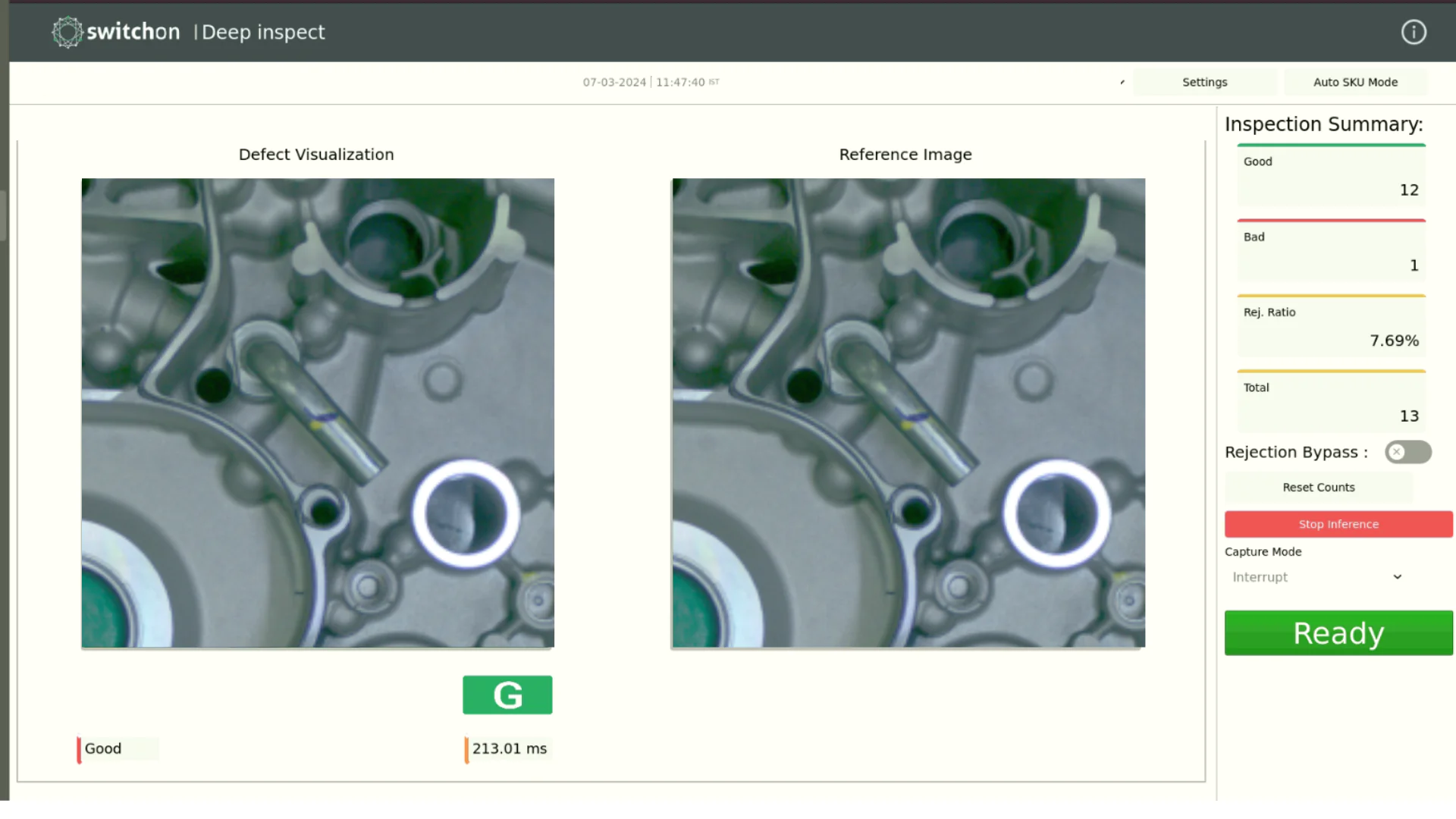 ai powered sealant inspection