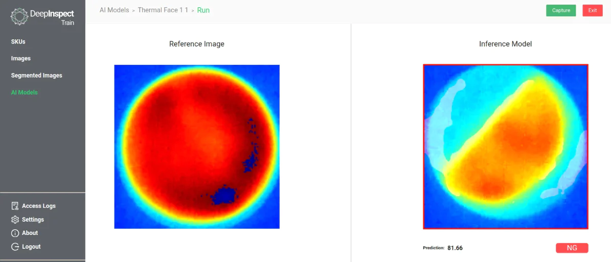 thermal inference inspection