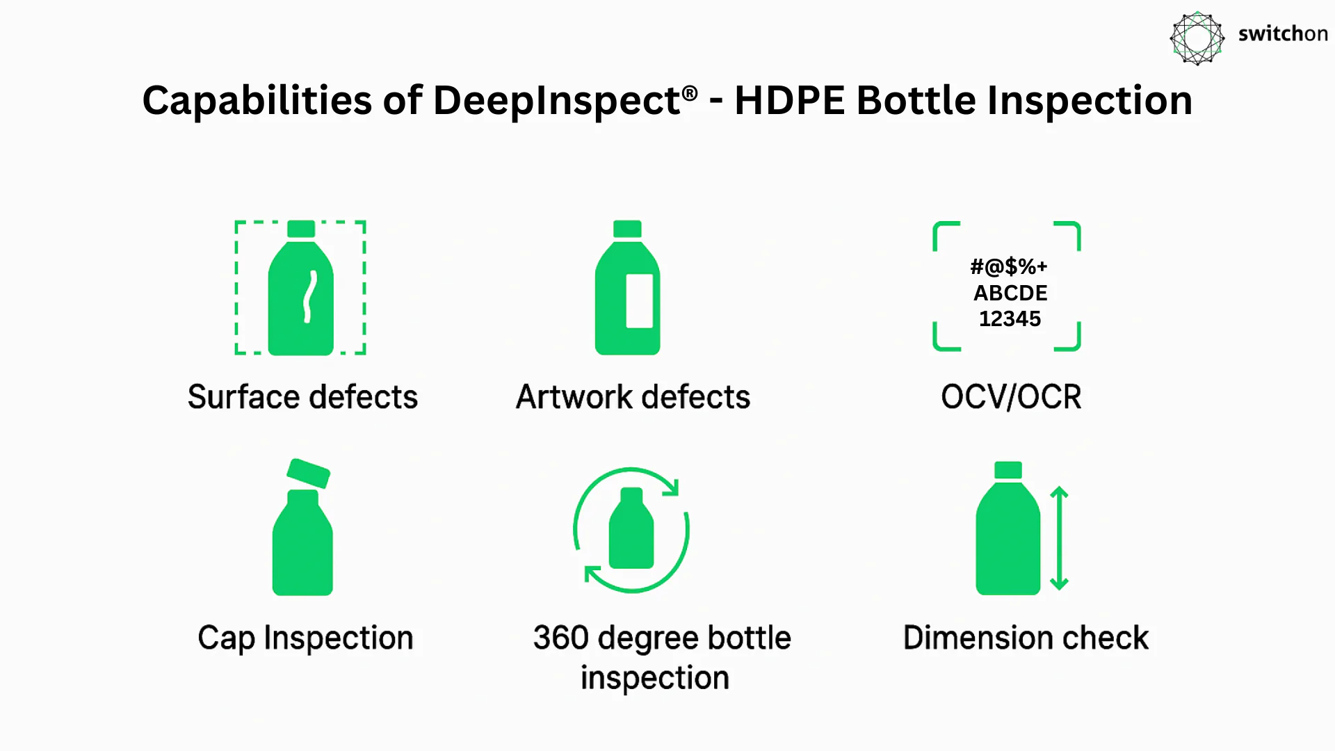 Deepinspect HDPE bottle inspection