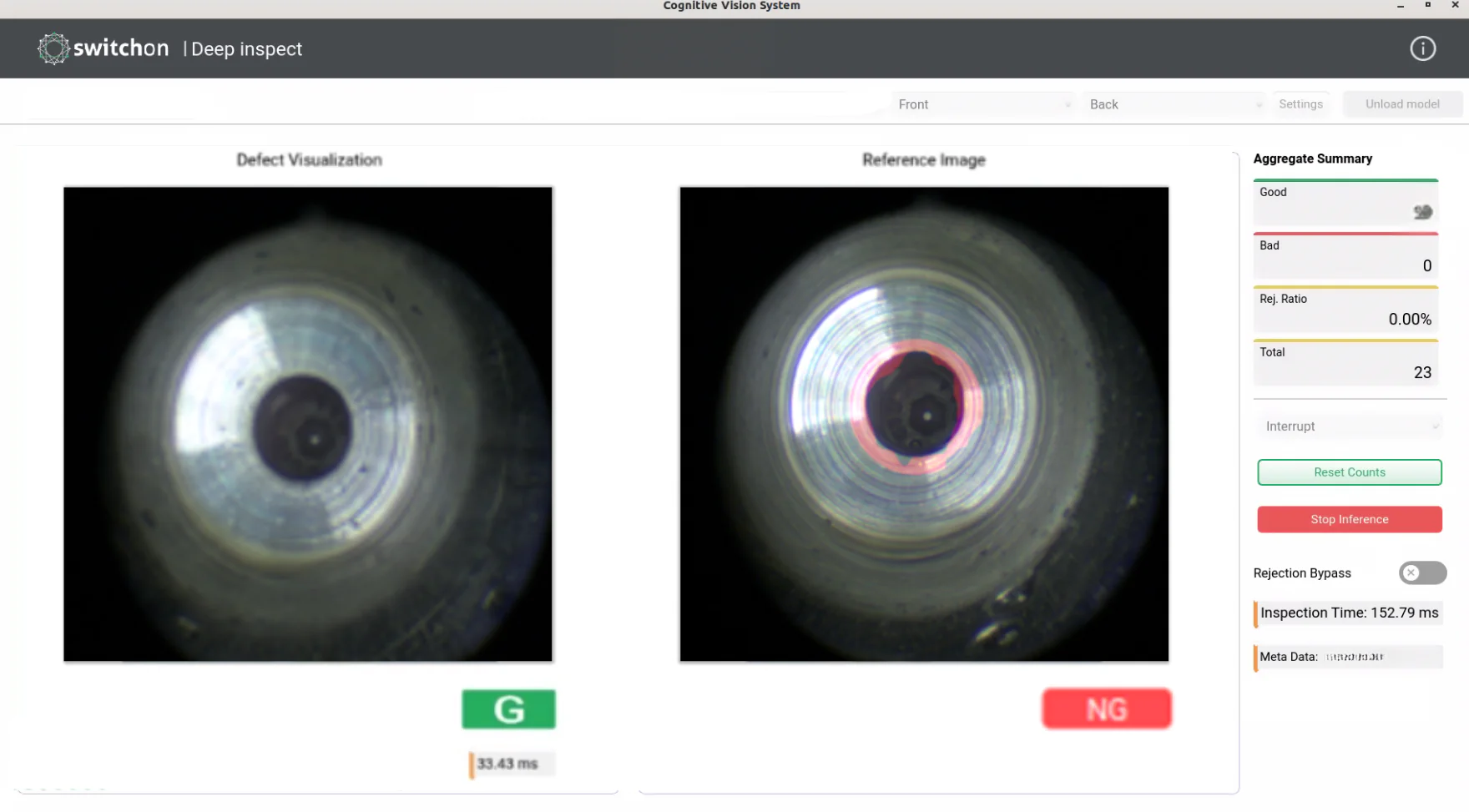 Borescope automotive inspection by deepinspect