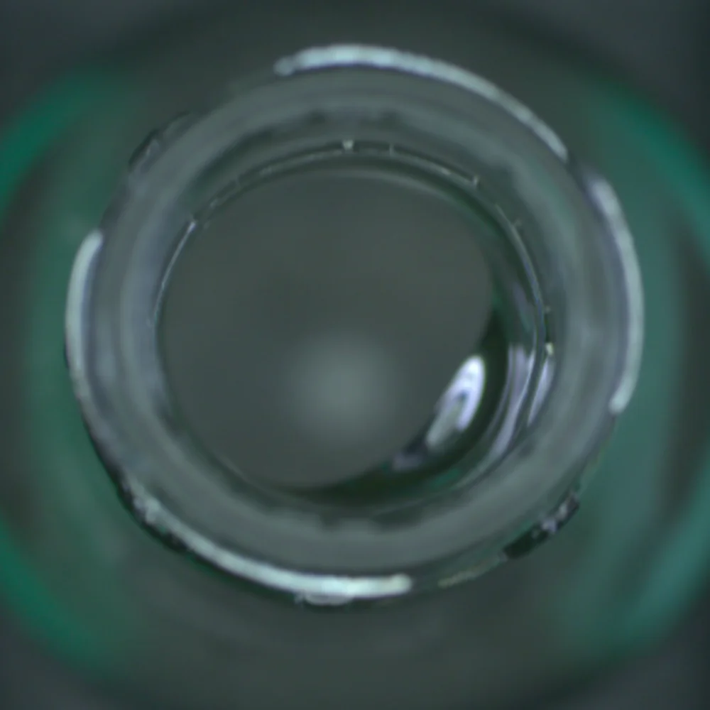 glass bottle bore inspection software