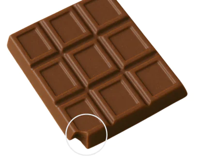 Dark chocolate quality inspection