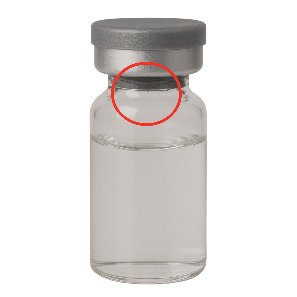 semi-automatic inspection vials syringes compliance