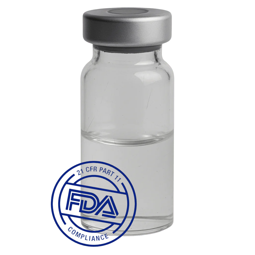 FDA compliance vial inspection