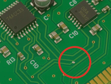 AI PCB fault detection