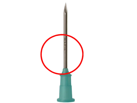 syringe needle inspection