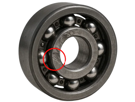 Surface defect detection spftware bearing
