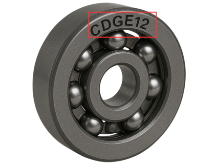 Ball count verification in bearing