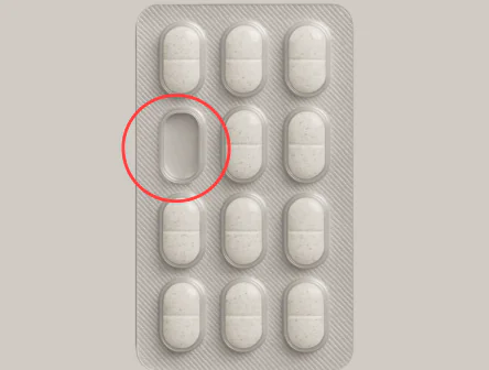 automated vision inspection for missing pills in blisters