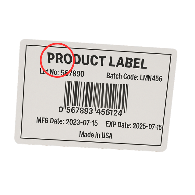 expiration date code reading