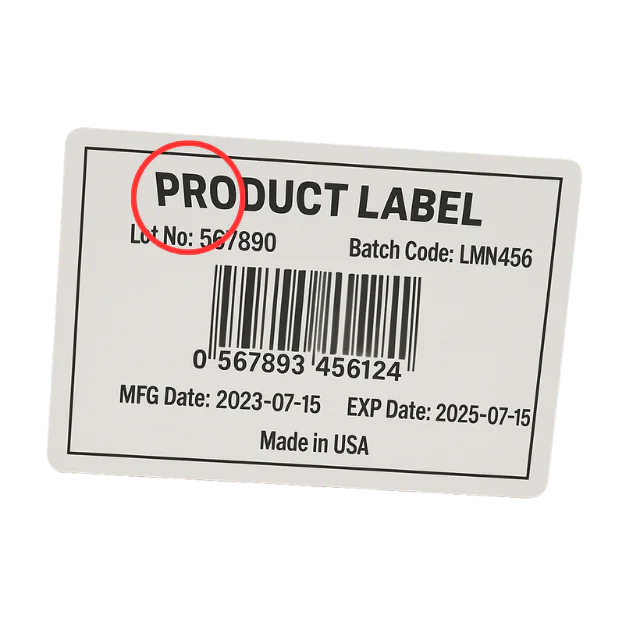 expiration date code reading