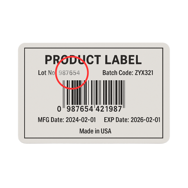 lot code and expiry date verification in food & beverage packaging