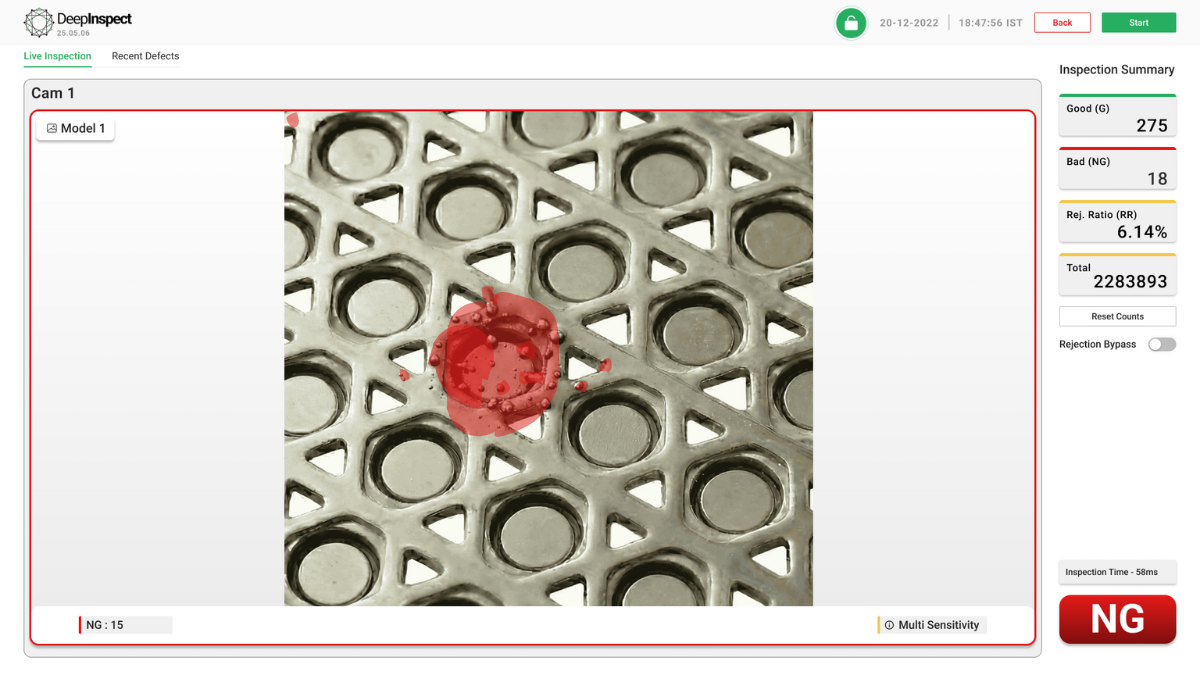 battery pack AOI system