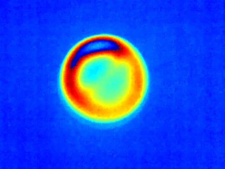 Vision system for induction sealing quality