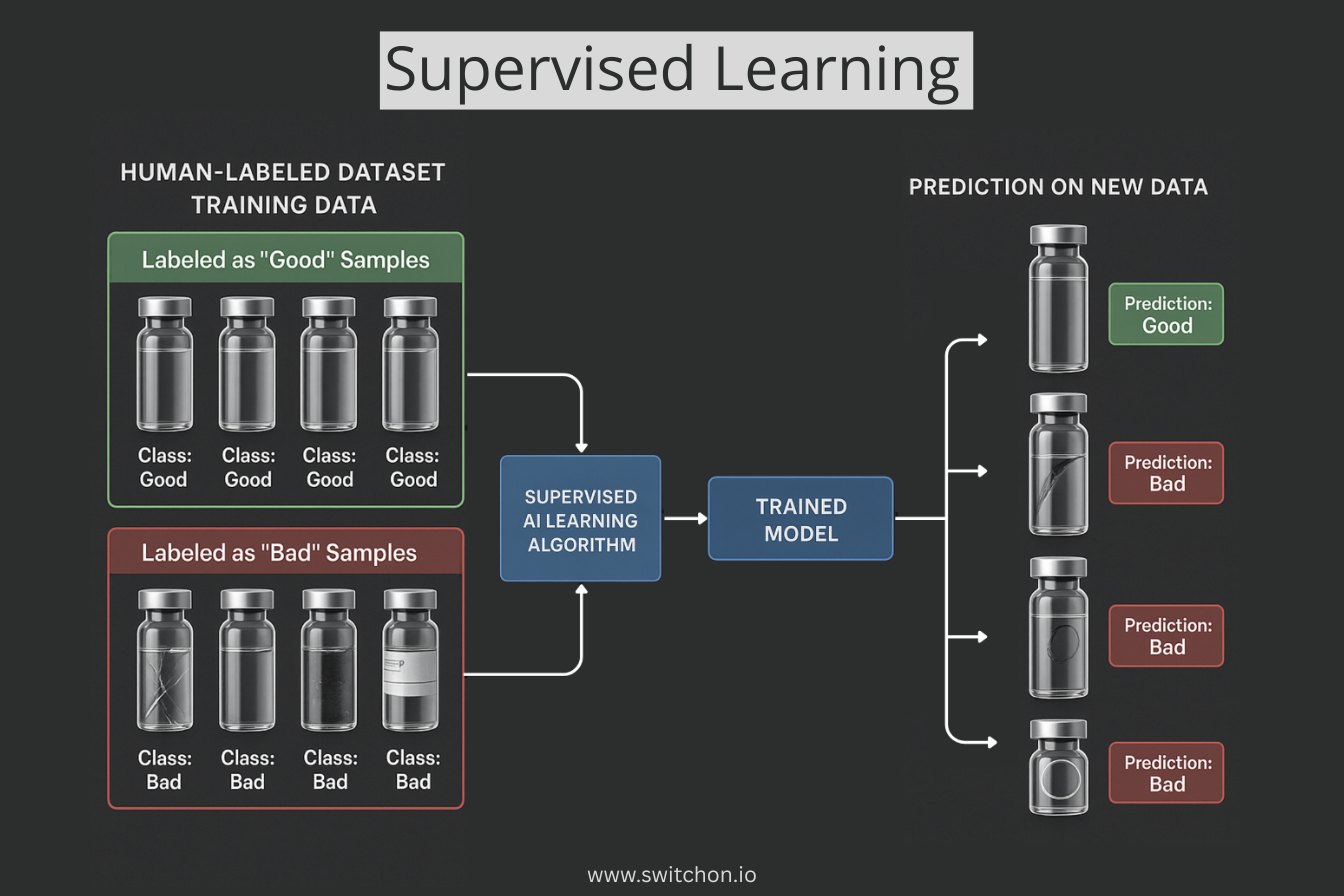 Computer vision AI for quality control