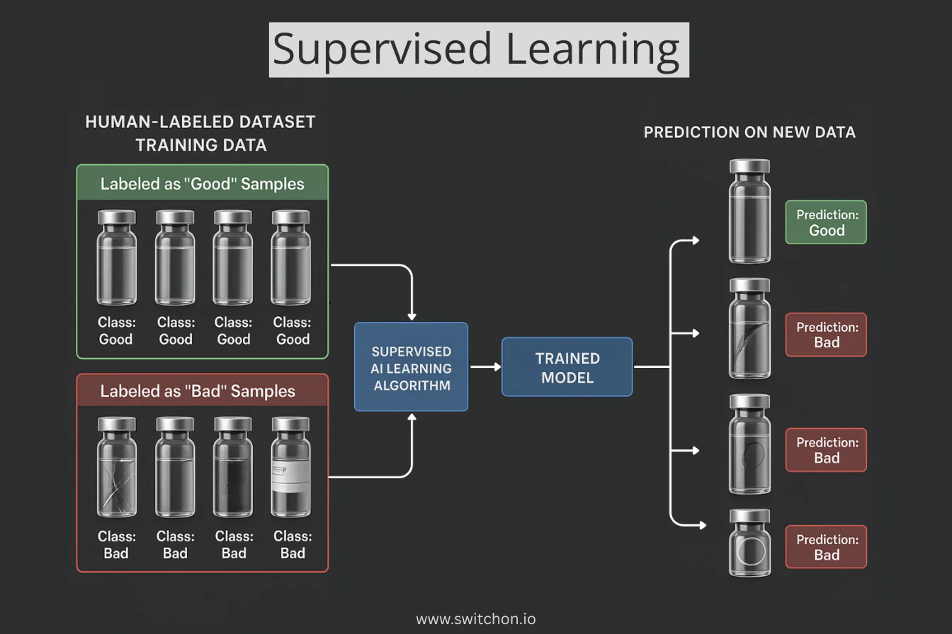 Computer vision AI for quality control