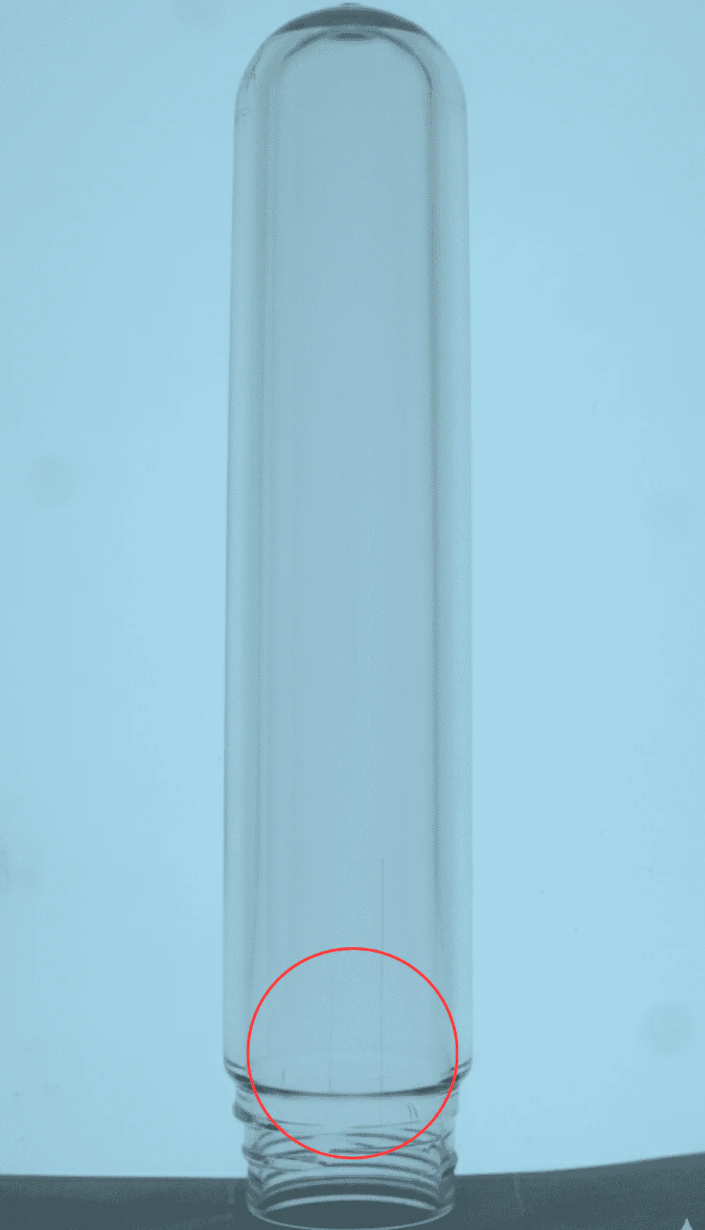 defects found pet preform