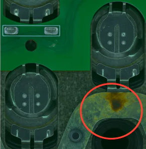 Battery pack AOI system