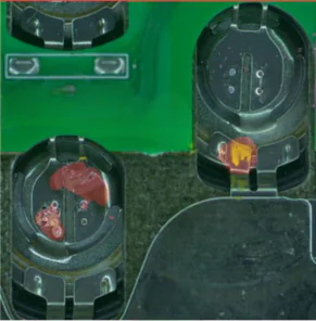 Machine vision for battery pack inspection