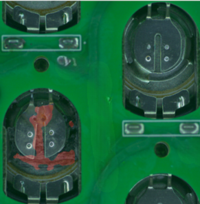 Surface anomaly detection for battery packs