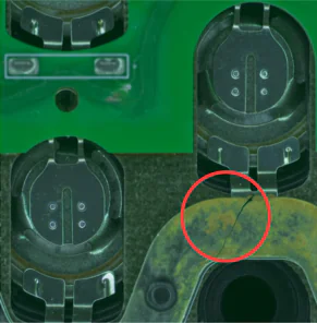 High-speed inspection for battery modules