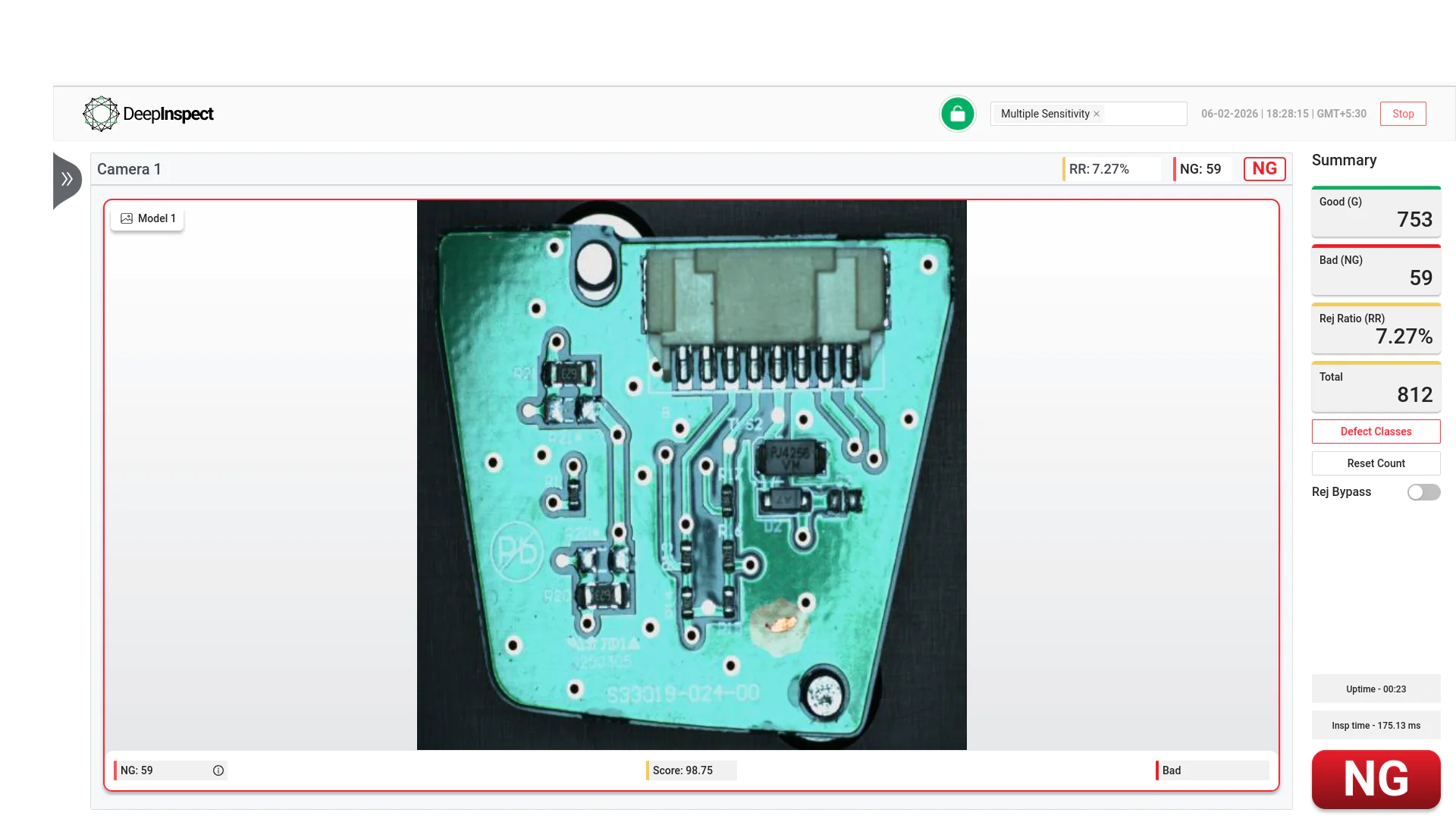 PCB quality Inspection