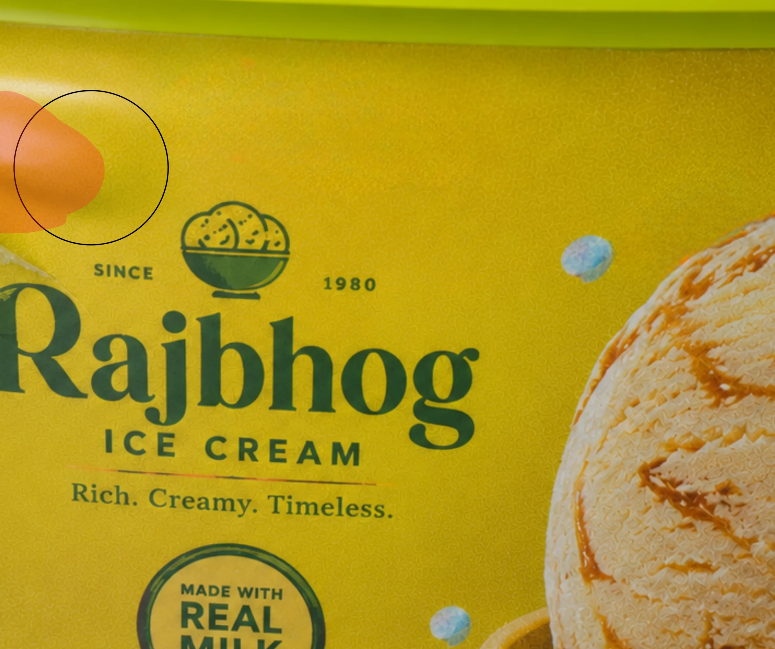 Ice cream cup defect detection