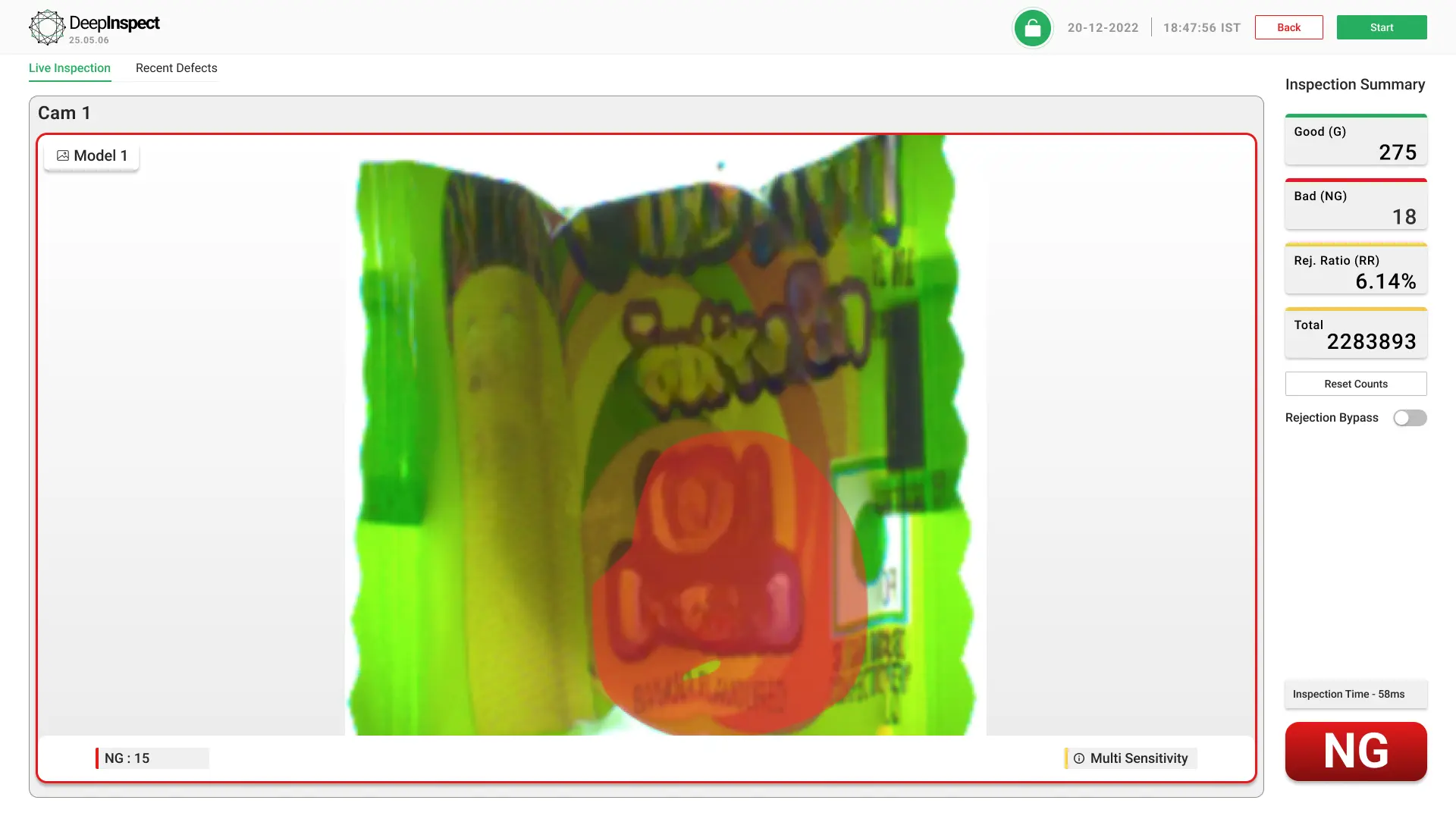 Smart manufacturing for confectionery